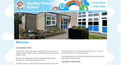 Desktop Screenshot of gawberprimaryschool.com